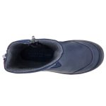 SIESTA-RICHTER liláskék cipzáras SympaTex VÍZÁLLÓ téli csizma