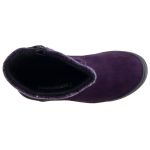 SIESTA-RICHTER padlizsán lila cipzáras SympaTex VÍZÁLLÓ téli csizma