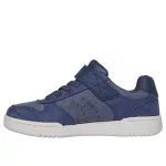 Skechers Quick Street-Smooth Avenue sötétkék tépőzáras-gumifűzős fiú cipő