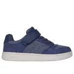 Skechers Quick Street-Smooth Avenue sötétkék tépőzáras-gumifűzős fiú cipő