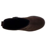 SIESTA-RICHTER barna velúr SympaTex VÍZÁLLÓ téli csizma