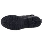 SIESTA-RICHTER cipzáras fekete SympaTex VÍZÁLLÓ téli csizma