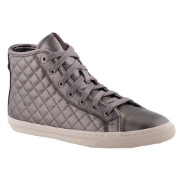 GEOX CLUB DOVE GREY fűzős metál szürke színű lélegző talpú cipő   GEOX CLUB DOVE GREY fűzős metál szürke színű lélegző talpú cipő