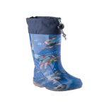 PREGO kék FOCIS összehúzós gumicsizma
