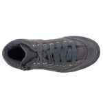 SIESTA-RICHTER szürke fűzős/cipzáras filcbéléses cipő