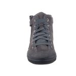 SIESTA-RICHTER szürke fűzős/cipzáras filcbéléses cipő