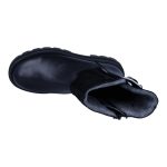 Siesta-Richter fekete cipzáras filc béléses sympatex (VÍZÁLLÓ) bőr csizma