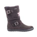 SIESTA-RICHTER cipzáras szürke/rózsa CSILLAG SympaTex VÍZÁLLÓ téli csizma