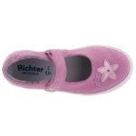 SIESTA-RICHTER tépős málna csillogós velúr lányka balerina topán