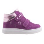 Siesta-Richter 2 tépőzáras magenta rózsaszín csillagos richtex bélelt téli lány cipő