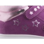 Siesta-Richter 2 tépőzáras magenta rózsaszín csillagos richtex bélelt téli lány cipő