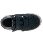 Siesta-Richter sötétkék masnis 2 tépőzáras vízálló (richtex) filc béléses kislány cipő