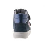 Siesta-Richter sötétkék masnis 2 tépőzáras vízálló (richtex) filc béléses kislány cipő