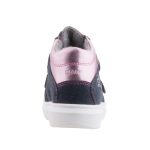 Siesta-Richter 2 tépőzáras sötétkék-rózsaszín csillagos richtex bélelt téli lány cipő