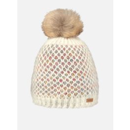BARTS SHOW BEANIE fehér/színes téli sapka 53/55 BARTS SHOW BEANIE fehér/színes téli sapka 53/55