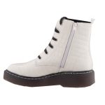 SIESTA-RICHTER fehér fűzős/cipzáras téli bakancs