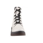 SIESTA-RICHTER fehér fűzős/cipzáras téli bakancs