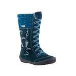 SIESTA-RICHTER cipzáras türkizkék SympaTex VÍZÁLLÓ téli csizma AKCIÓS