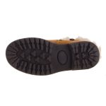 Világosbarna SZÍVECSKÉS SympaTex (vízálló) cipzáras Siesta-Richter csizma