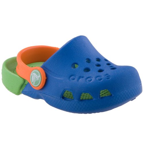 Crocs Electro Sea blue/Lime narancs
