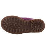 Siesta-Richter cipzáras burgundi lila-rózsaszín Richtex (Vízálló) bélelt lány csizma díszcsattal