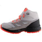 Salomon Outway Mid CSWP Junior fűzős neon narancs-szürke VÍZÁLLÓ gyerek cipő