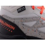 Salomon Outway Mid CSWP Junior fűzős neon narancs-szürke VÍZÁLLÓ gyerek cipő