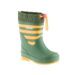 Tretorn Granna Winter zöld-citromsárga csíkos bélelt gumicsizma