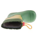 Tretorn Granna Winter zöld-citromsárga csíkos bélelt gumicsizma