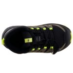 Salomon XA Pro V8 Mid CSWP J neon sárga-sötét zöld színű összehúzós VÍZÁLLÓ magasszárú fiú cipő