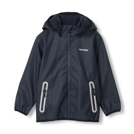 Tretorn Activ Fleece Rain navy kék bélelt gyerek esőkabát   Tretorn Activ Fleece Rain navy kék bélelt gyerek esőkabát