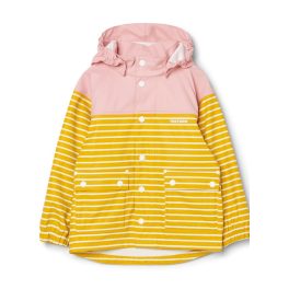 TRETORN KIDS WINGS RAINCOAT rózsaszín/sárga csíkos KAPUCNIS esőkabát   TRETORN KIDS WINGS RAINCOAT rózsaszín/sárga csíkos KAPUCNIS esőkabát
