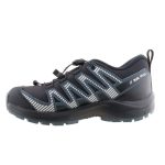 Salomon XA PRO V8 CSWP J fekete-kék összehúzós VÍZÁLLÓ gyerek cipő 