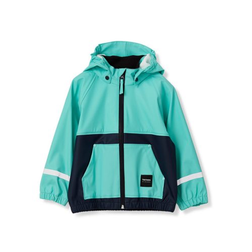 TRETORN KIDS HOOD RAINJACKET türkiz/kék KAPUCNIS esőkabát