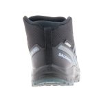 Salomon XA PRO V8 MID CSWP J fekete-kék összehúzós vízálló bakancs 