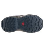 Salomon XA PRO V8 WP J fekete-szürke összehúzós vízálló terep kisfiú gyerekcipő