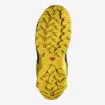 Salomon X Ultra MID GTX J mustársárga-fekete-szürke összehúzós magasszárú vízálló terep sportcipő
