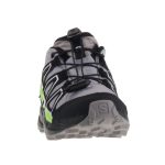 Salomon Speedcross szürke-neonzöld összehúzós vízálló textil sport kisfiú gyerekcipő