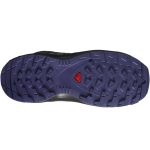 SALOMON XA Pro V8 MID WP J lila-szürke-fekete összehúzós VÍZÁLLÓ magasszárú terep sportcipő