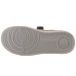 Siesta-Richter fehér-kék-sárga gumifűzős-tépőzáras velúr bőr cipő