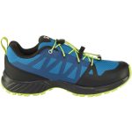 Salomon Outscape WP J kék-lime-fekete összehúzós vízálló textil kisfiú gyerekcipő
