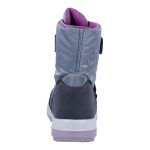 Siesta-Richter szürke unikornisos 2 tépőzáras szőrme béléses sympatex (vízálló) velúr bőr kislány csizma