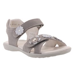 SIESTA-RICHTER 2 tépős szürke VIRÁGOS szandál