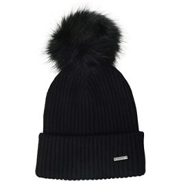 BARTS KENZIE BEANIE kids fekete bojtos téli sapka BARTS KENZIE BEANIE kids fekete bojtos téli sapka