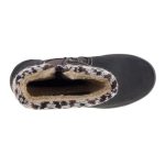 Barna KÖTÖTT GALLÉROS cipzáras SympaTex (vízálló) Siesta-Richter téli csizma