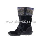Fekete KÖTÖTT BUNDÁS SympaTex (vízálló) cipzáras Siesta-Richter csizma