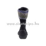 Fekete KÖTÖTT BUNDÁS SympaTex (vízálló) cipzáras Siesta-Richter csizma