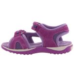 SIESTA-RICHTER 2 tépőzáras lila VIRÁGOS sport gyerek szandál