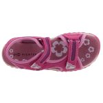 Siesta-Richter málna-rózsaszín 2 tépőzáras lány szandál