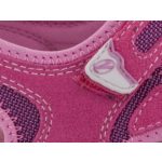 Siesta-Richter málna-rózsaszín 2 tépőzáras lány szandál